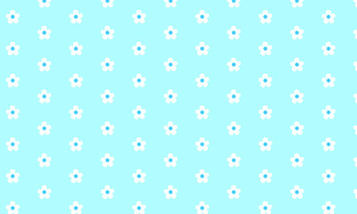 White Flower pattern Background