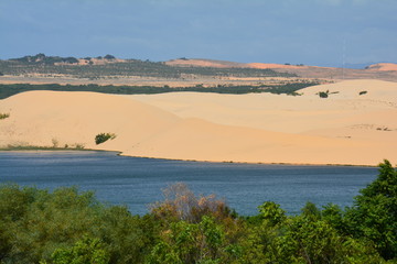 White Sand Dunes Mui Ne Vietnam