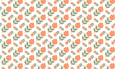 Orange Flower Background