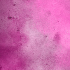Pink watercolor winter paper textures on white background. Chaotic abstract organic design.	