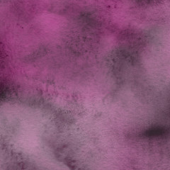 Pink watercolor winter paper textures on white background. Chaotic abstract organic design.	