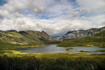 Fototapeta na wymiar paysage de norvége