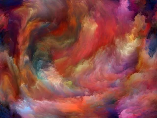 Fototapete Gemixte farben Wolkenfarbe