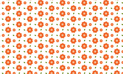 Red Flower Background