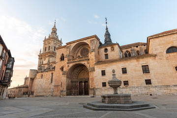 Catedral de El Burgo de Osma (Soria, España).