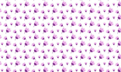 Indigo Sepal flower pattern With Light background 