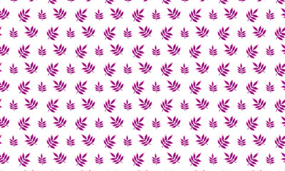 Pink Dianthus Leaves Pattern Background