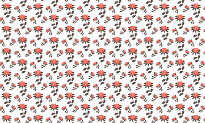 Orange African Daisy Flower Background Vector