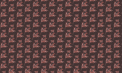 Pink Background and Purple Browalia Flower Pattern Background