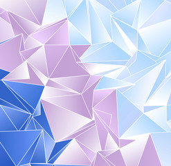 3d Triangles, abstract  background. Design wallpaper.