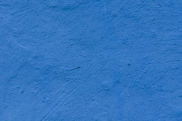 Blue concrete wall texture background 