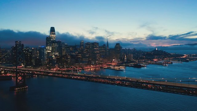 San Francisco At Dusk