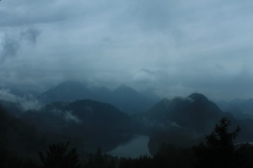 Foggy Alps