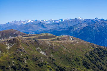 Fototapeta premium Der Großvenediger in den Alpen