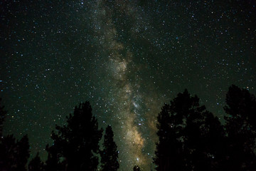 estrellas en el espacio 