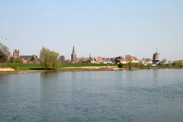 Obraz premium View on Wijk bij Duustede