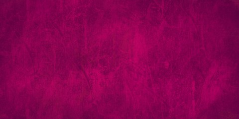 Fuchsia, vintage, craft background with grunge texture cracks. Blank abstract backdrop -...