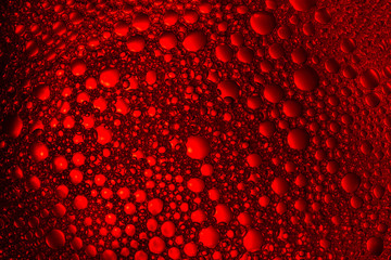 oil bubbles macro on colourful background photography
