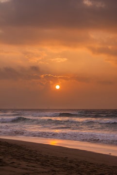 Atardecer en el mar © Raquel