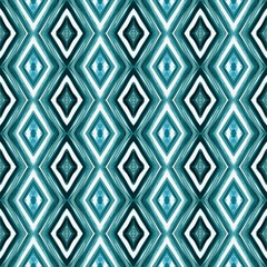 seamless pattern with teal blue, white smoke and very dark blue colors. can be used for card designs, poster, wallpaper and texture