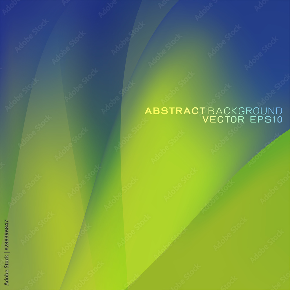 Poster abstract colorful curving and smooth flow background, vector illustration