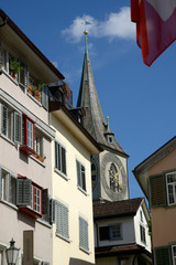 Fototapeta na wymiar Zurich old town - Switzerland 