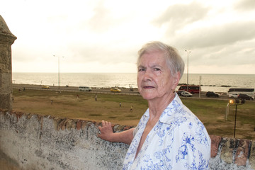 portrait of senior woman