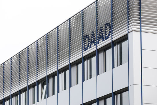 bonn, North Rhine-Westphalia/germany - 28 11 18: daad building and  sign in bonn germany