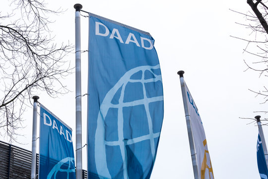bonn, North Rhine-Westphalia/germany - 28 11 18: daad building and  sign in bonn germany