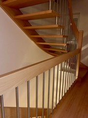 staircase in modern building