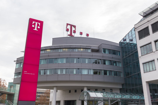 bonn, North Rhine-Westphalia/germany - 29 11 18: telekom headquarter bonn germany
