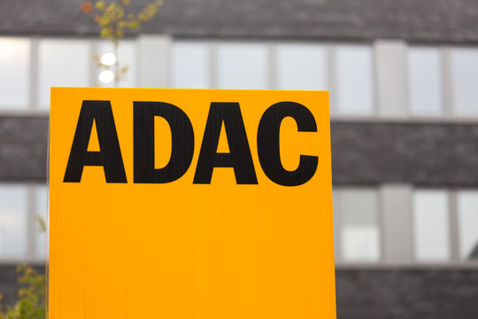 cologne, North Rhine-Westphalia/germany - 24 10 18: adac sign in cologne germany