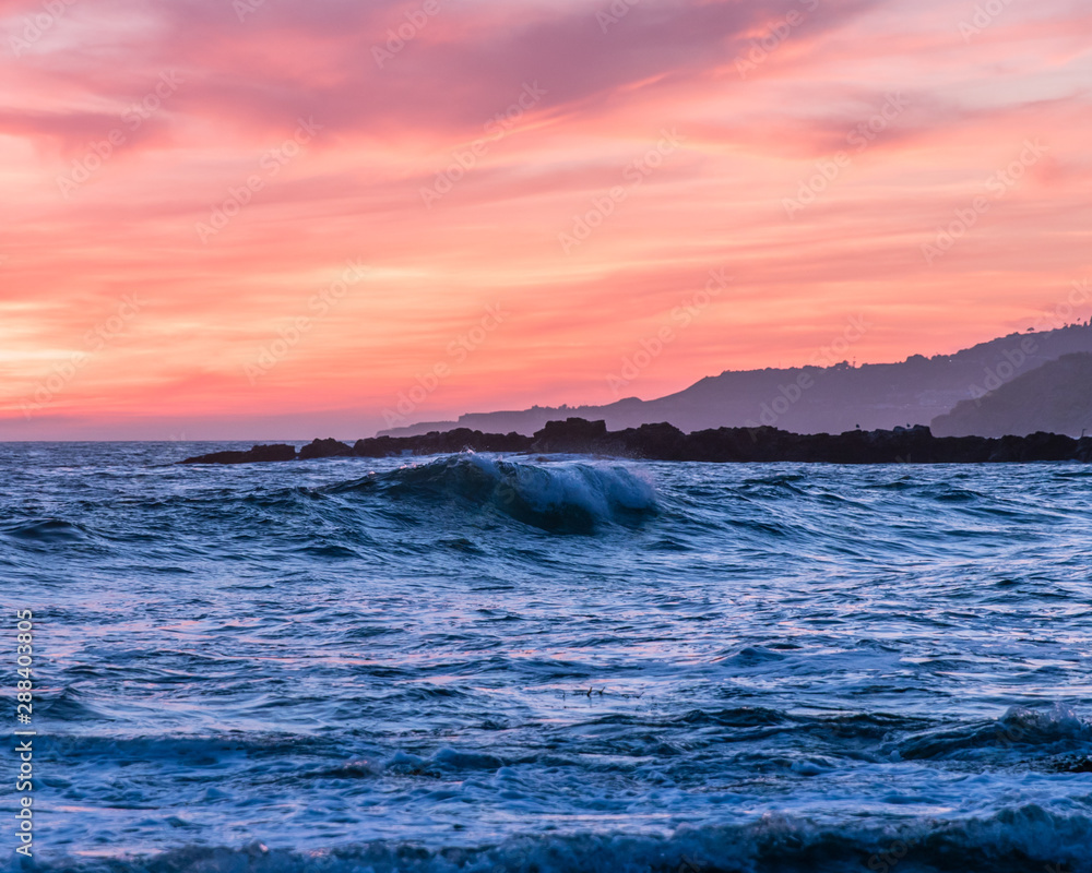 Wall mural beach sunsets