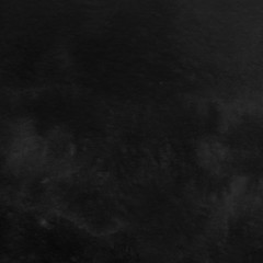 Watercolor black texture with abstract washes and brush strokes on the white paper background. Digital paper background.