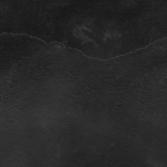 Watercolor black texture with abstract washes and brush strokes on the white paper background. Digital paper background.