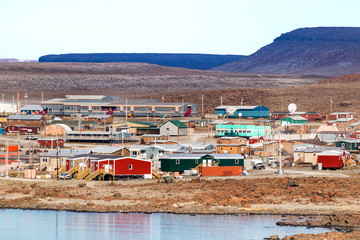 The Coast line of Ulukhaktok - Holman, Canada.