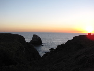 Obraz premium Just past sunset