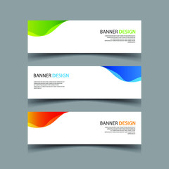 Fototapeta premium Vector Abstract design banner web template