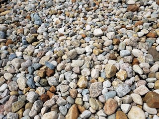 pebbles on the beach