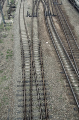 Obraz premium The railway in Korea.