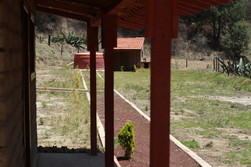 Fototapeta premium La palangana Nanacamilpa Tlaxcala