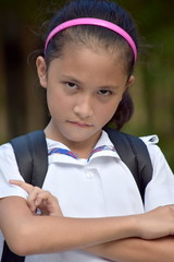 A Stubborn Pretty Filipina Person