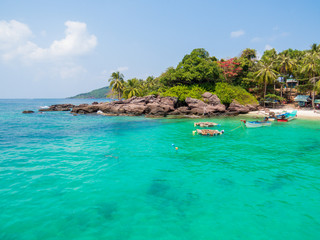 View of Dam Ngang Island (or May Rut Island) in the An Thoi Archipelago, Phu Quoc, Vietnam