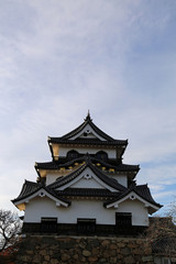 Naklejka premium 晩秋の彦根城