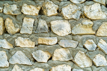 Background of river pebbles.Seamless texture. pebbles.