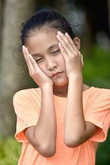 Fototapeta premium An A Youth Under Stress