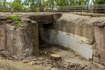 Ruins of old factory