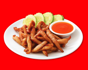 Fried pork