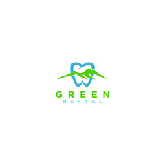 Dental logo - modern design clean and simple