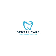 Dental logo - modern design clean and simple